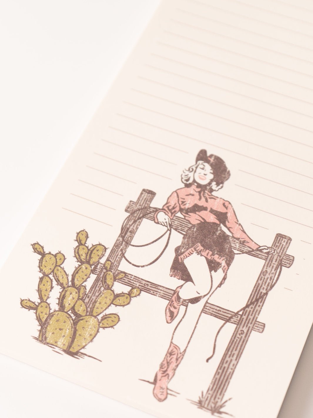 Cowgirl Notepad - Heyday