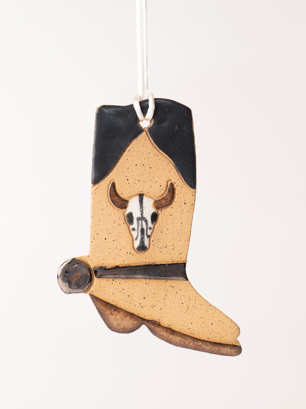 Cowskull Cowboy Boot Ornament - Heyday