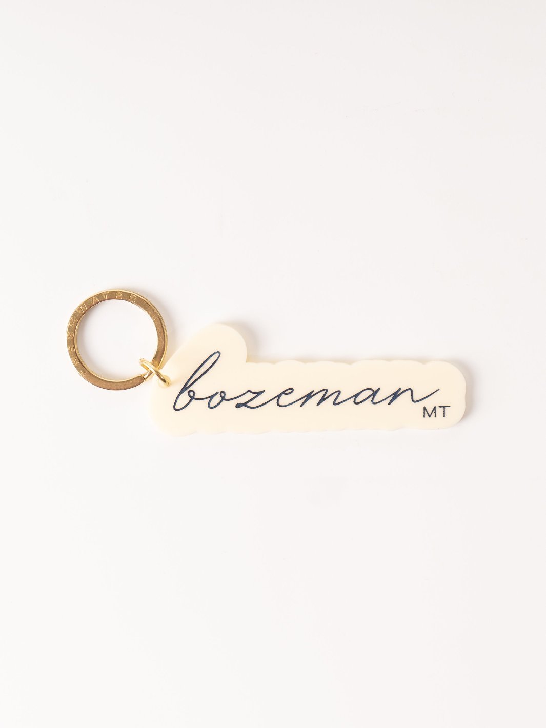 Cream Bozeman Keychain - Heyday