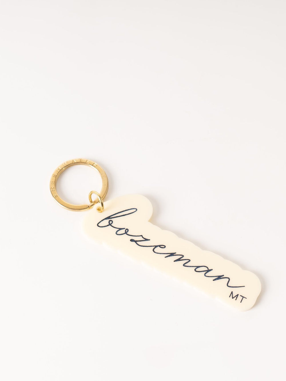 Cream Bozeman Keychain - Heyday