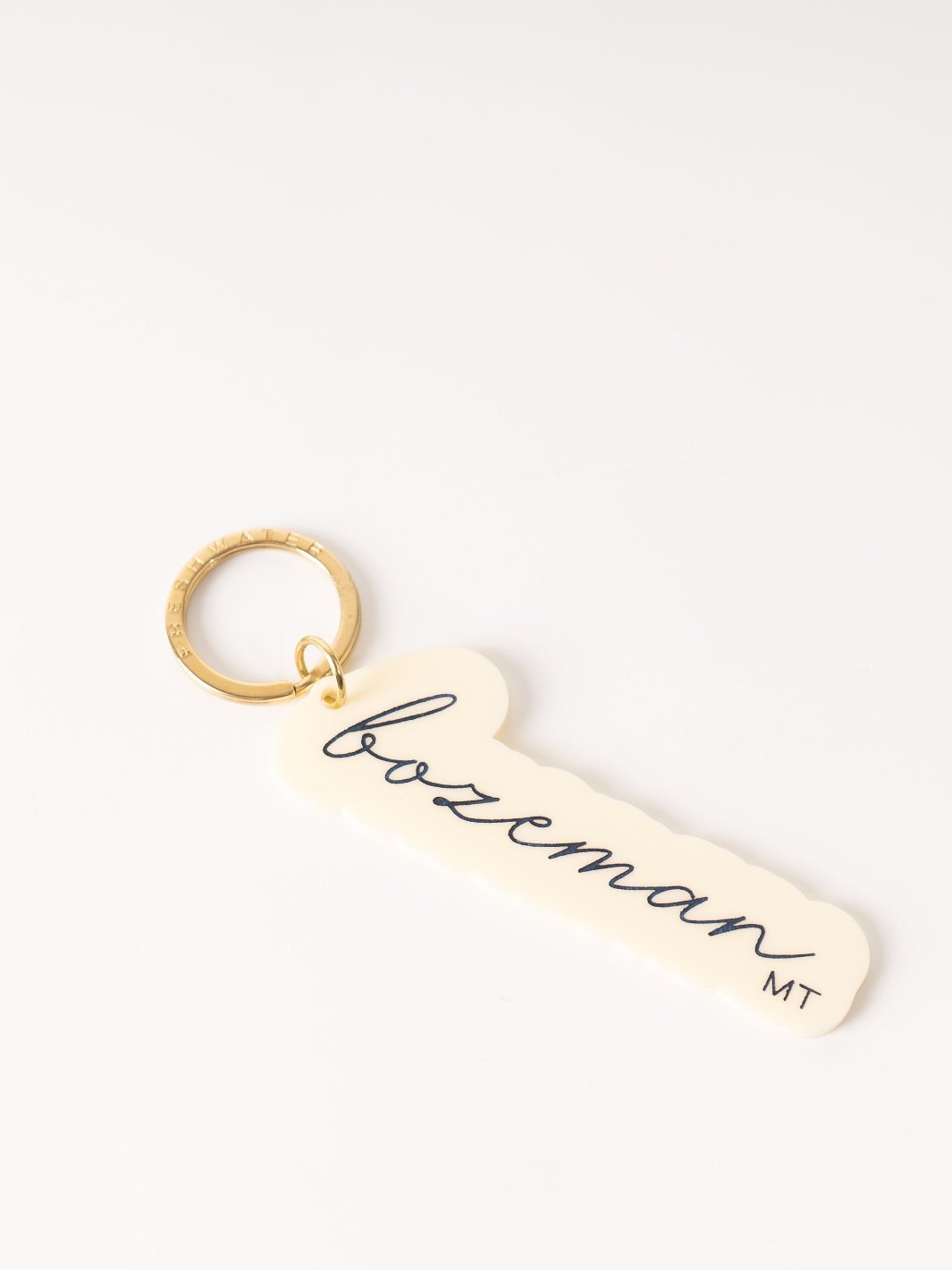 Cream Bozeman Keychain - Heyday