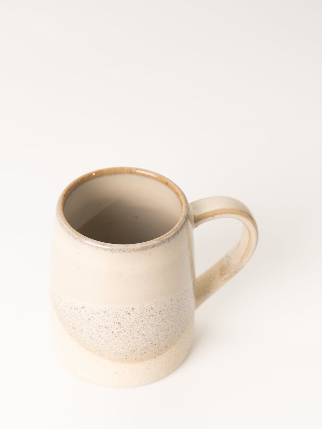 Cream Reactive Glaze Stoneware Mug - Heyday