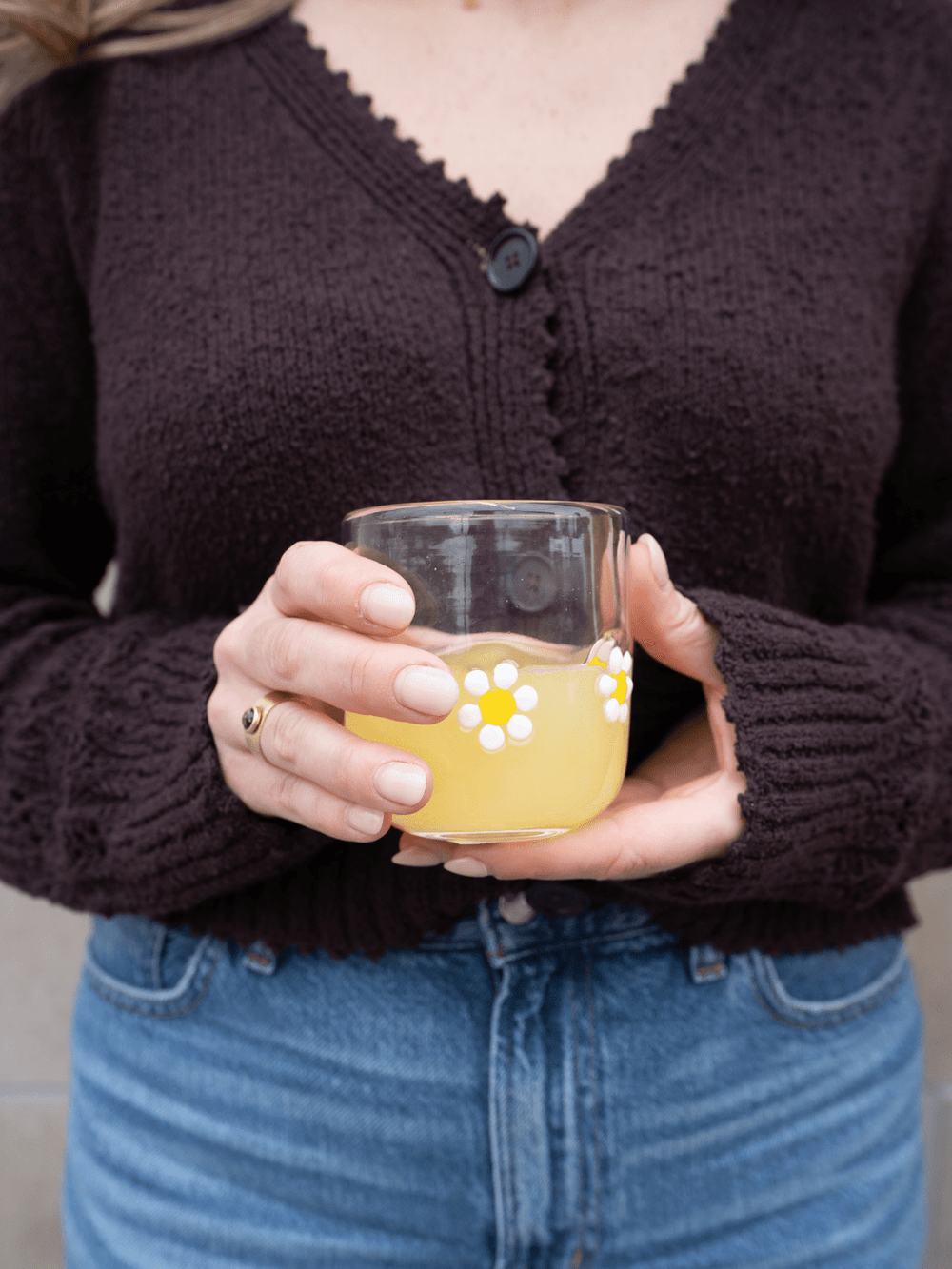 Daisy Drinking Glass - Heyday