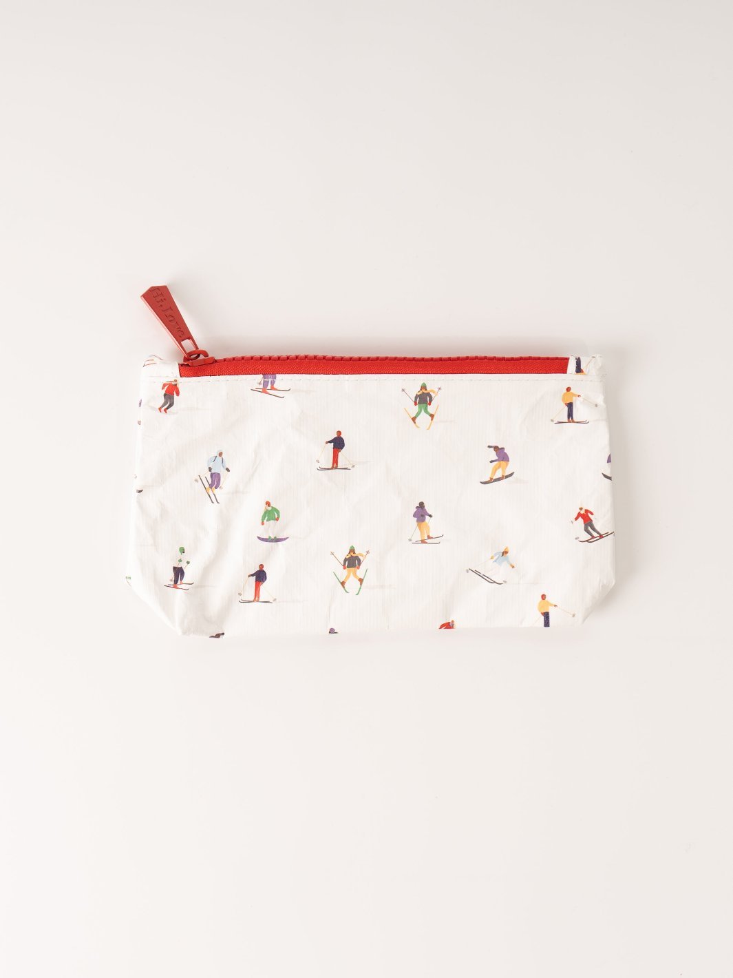 Dancing Skier Small Zipper Pouch - Heyday