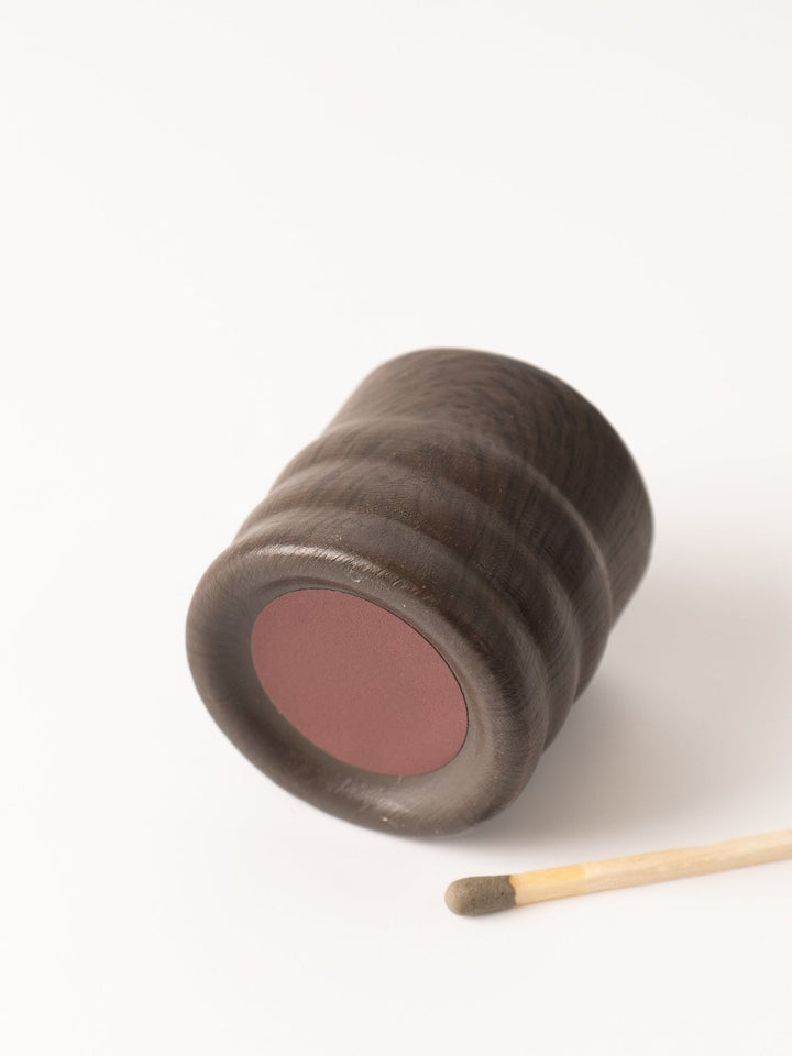 Dark Brown Ceramic Match Holder - Heyday