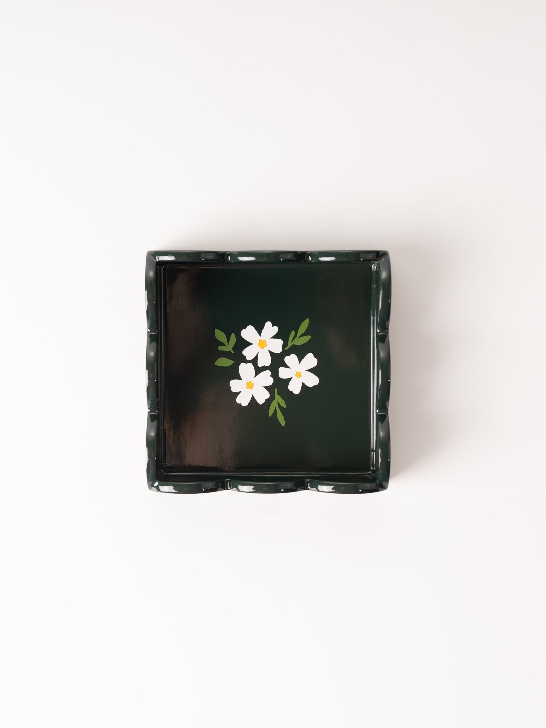 Dark Green Trinket Tray - Heyday