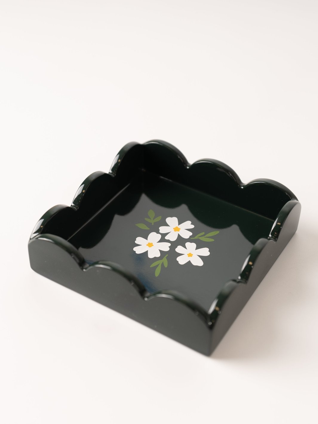 Dark Green Trinket Tray - Heyday