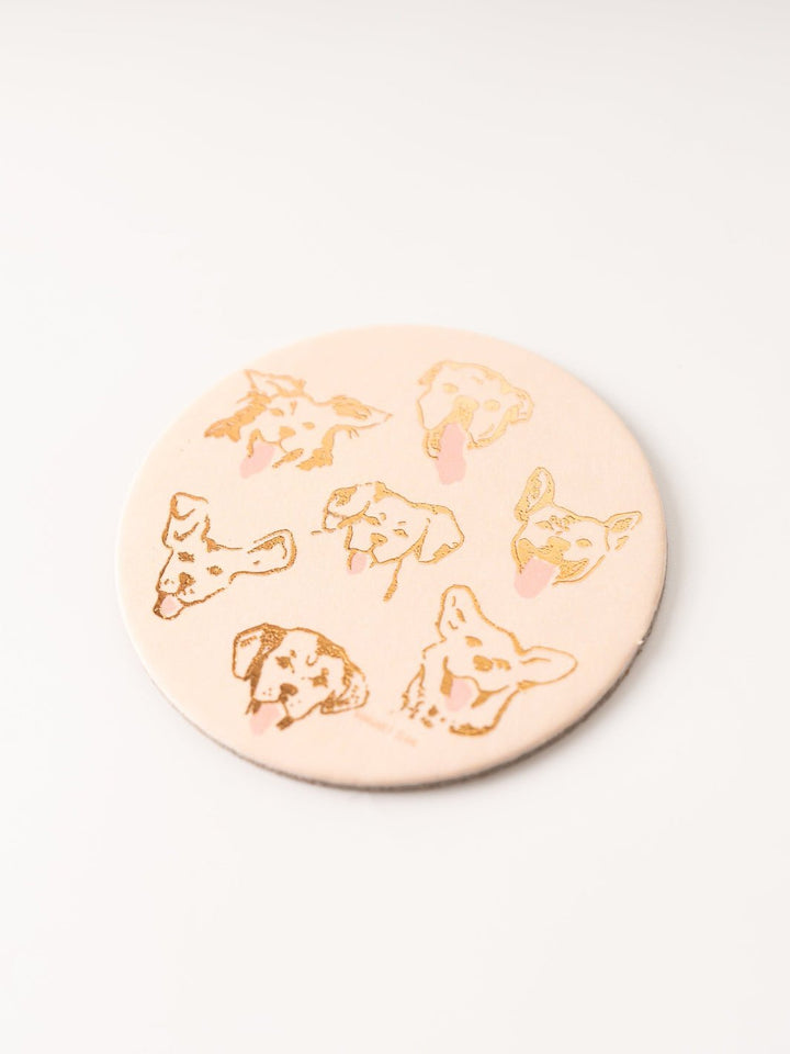 Dog Kisses Coaster - Heyday