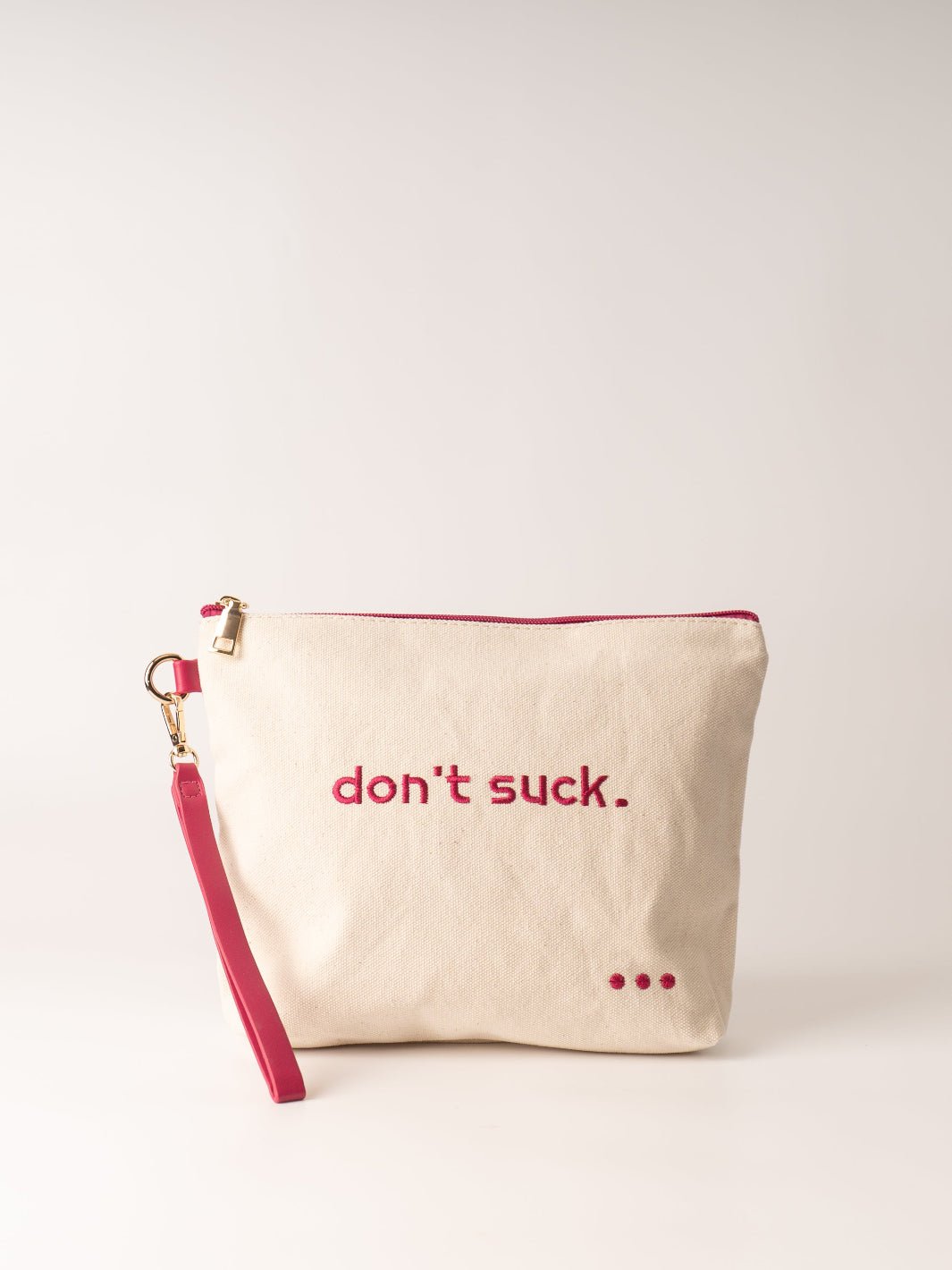 Don't Suck Canvas Pouch - Heyday