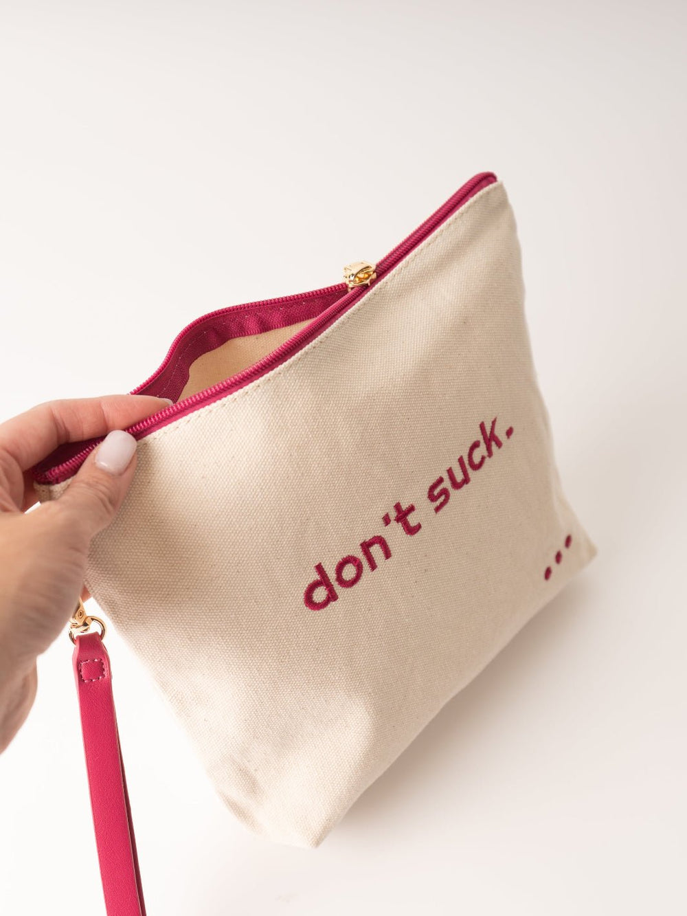 Don't Suck Canvas Pouch - Heyday