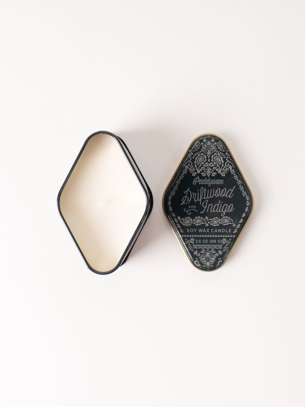 Driftwood Indigo Tin Candle - Heyday