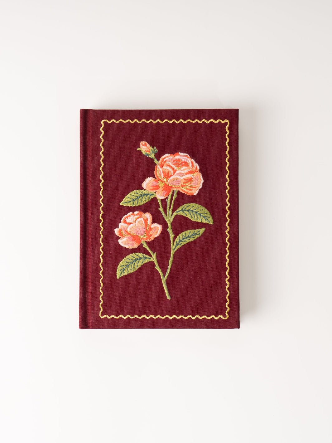 Embroidered Roses Journal - Heyday