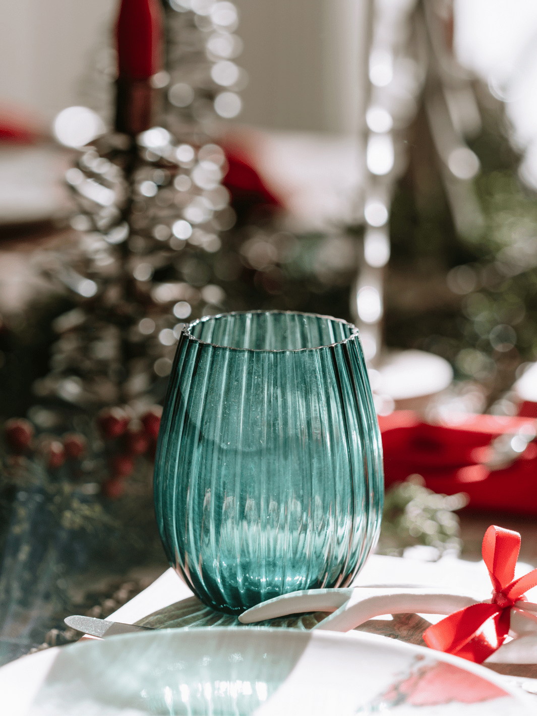 Emerald Stemless Wine Glass - Heyday