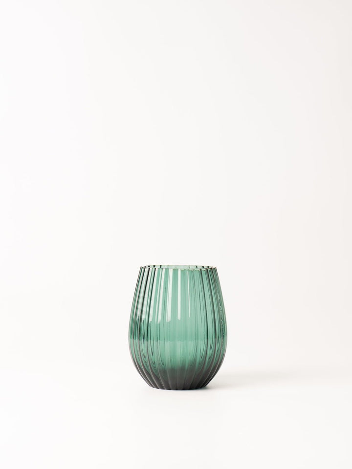 Emerald Stemless Wine Glass - Heyday