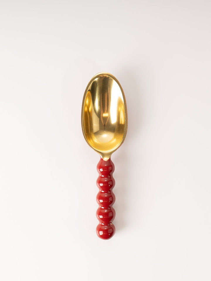 Enameled Red and Gold Scoop - Heyday