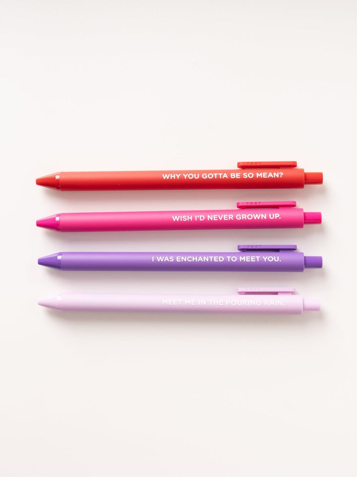 Enchanted To Meet You Taylor Swift Pen Set - Heyday