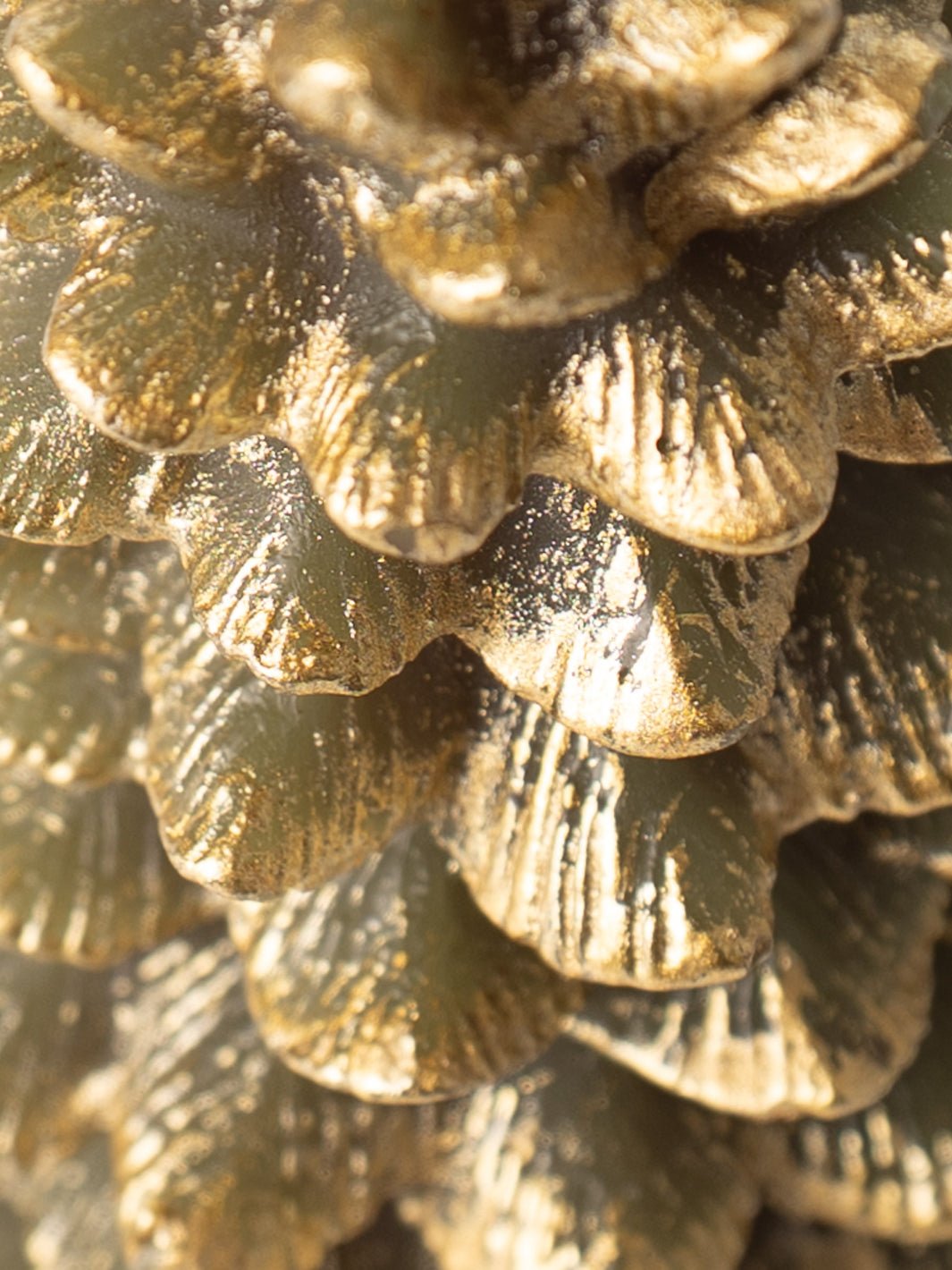 Evergreen Tree Candle with Gold Tips - Heyday