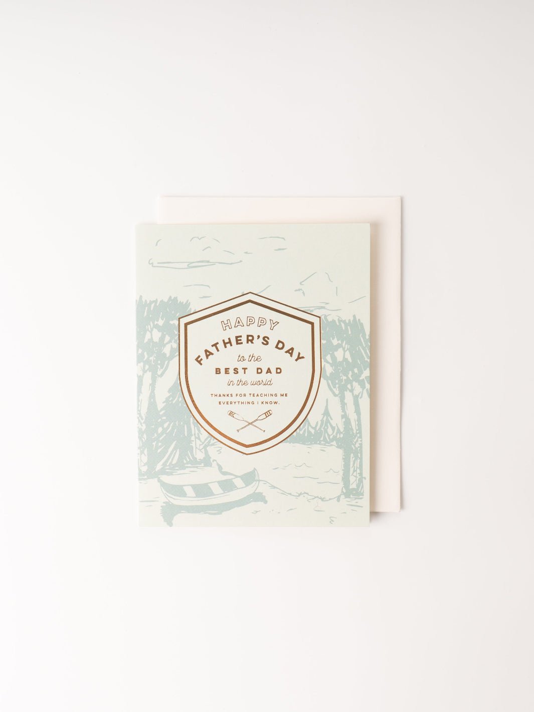 Father's Day Canoe Card - Heyday