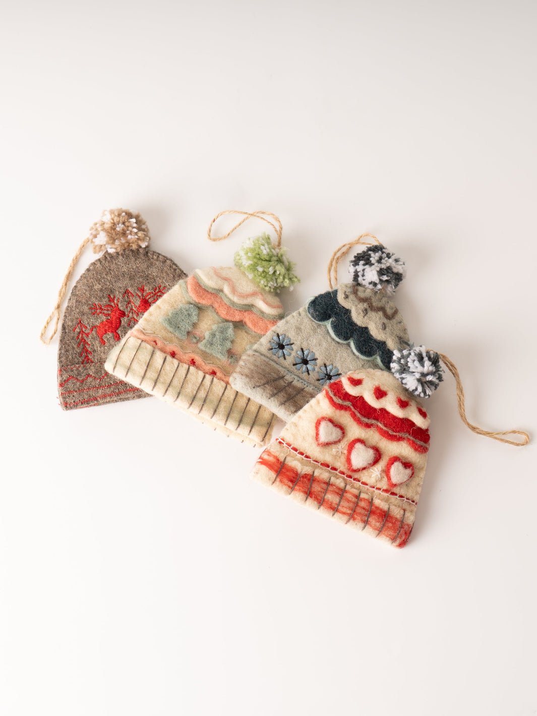 Felt Hat with Pom Pom Ornament - Heyday