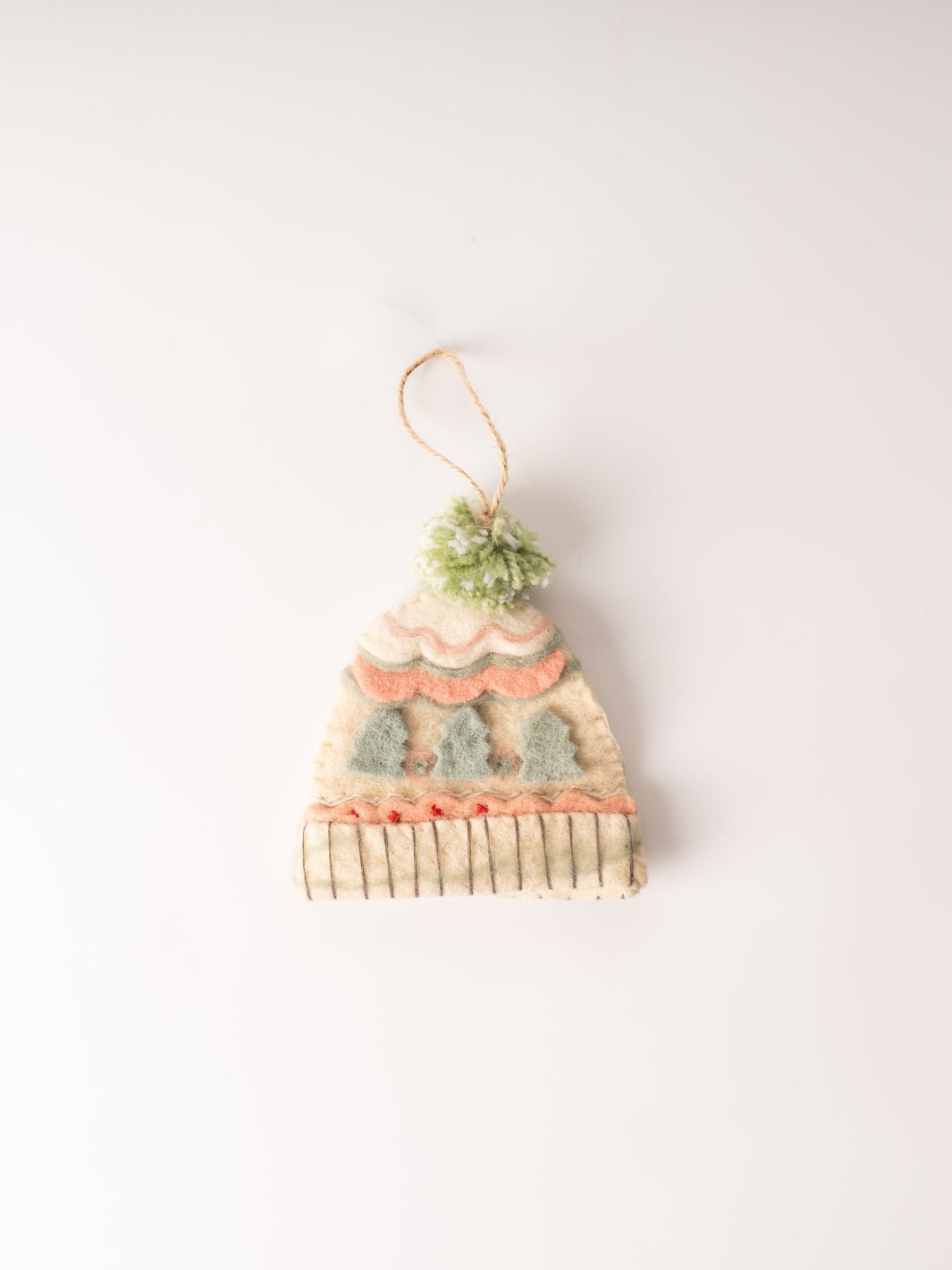 Felt Hat with Pom Pom Ornament - Heyday