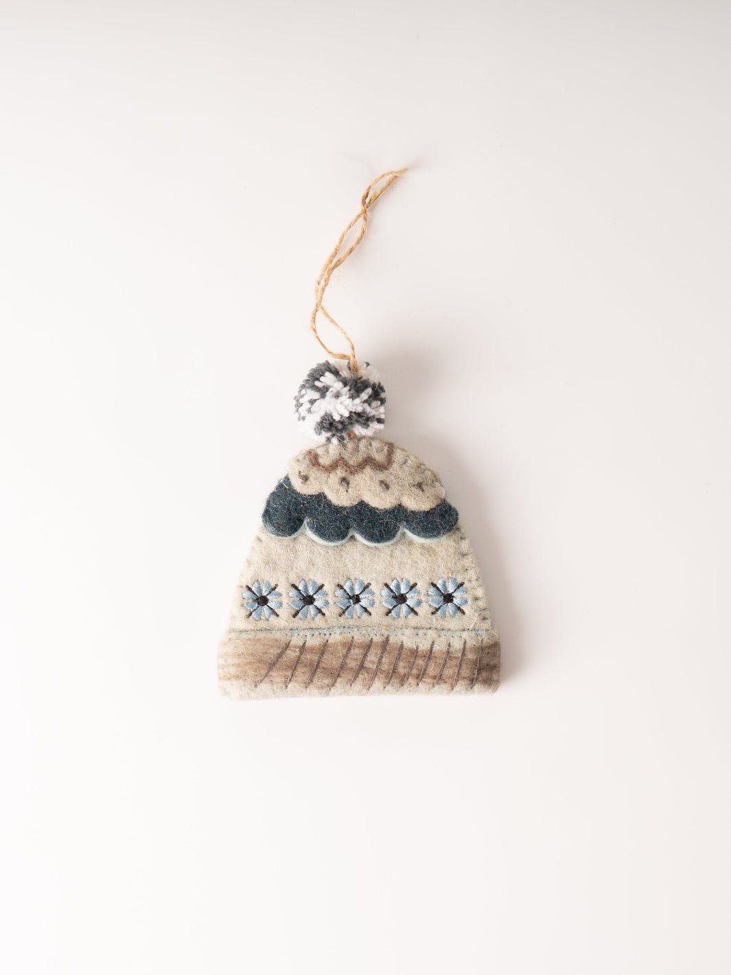 Felt Hat with Pom Pom Ornament - Heyday