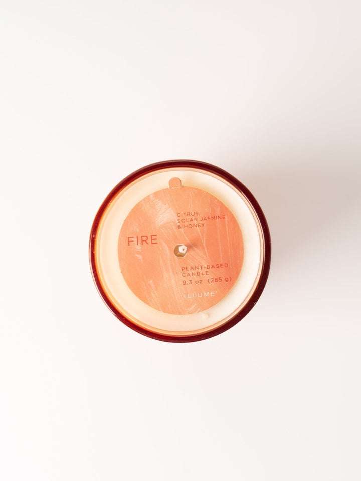 Fire Element Glass Candle - Heyday