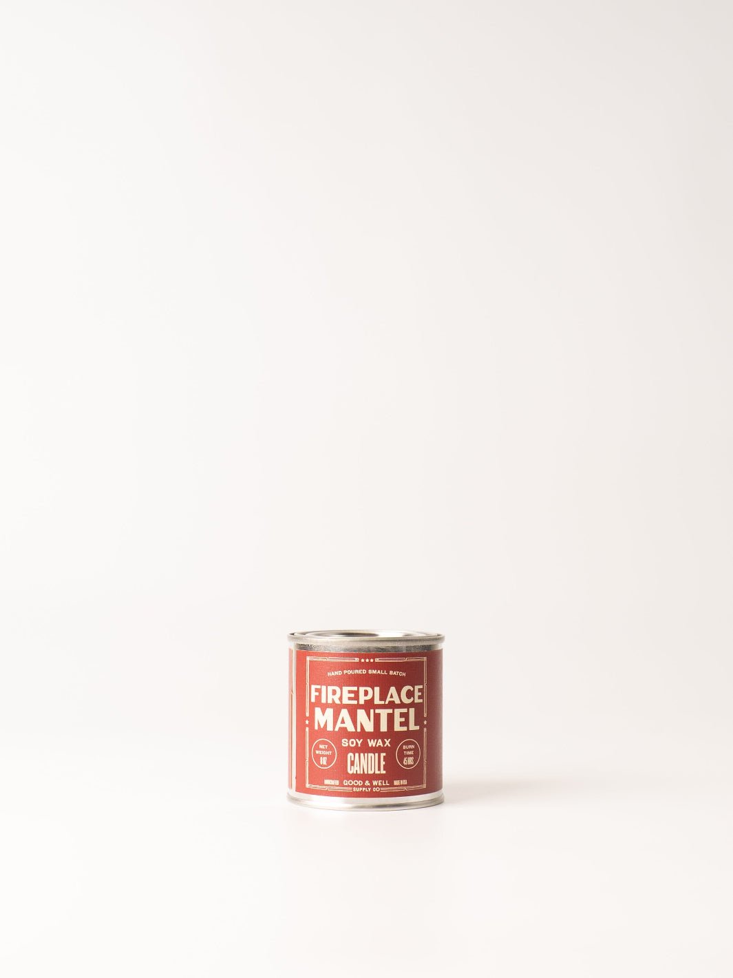 Fireplace Mantel Soy Wax Candle - Heyday