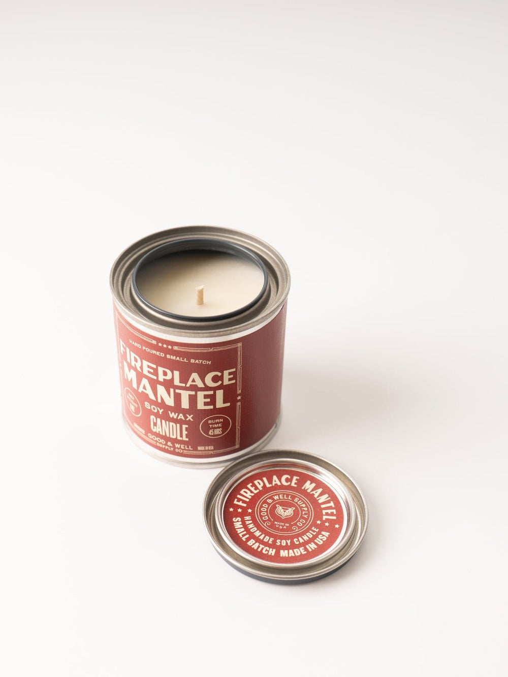 Fireplace Mantel Soy Wax Candle - Heyday