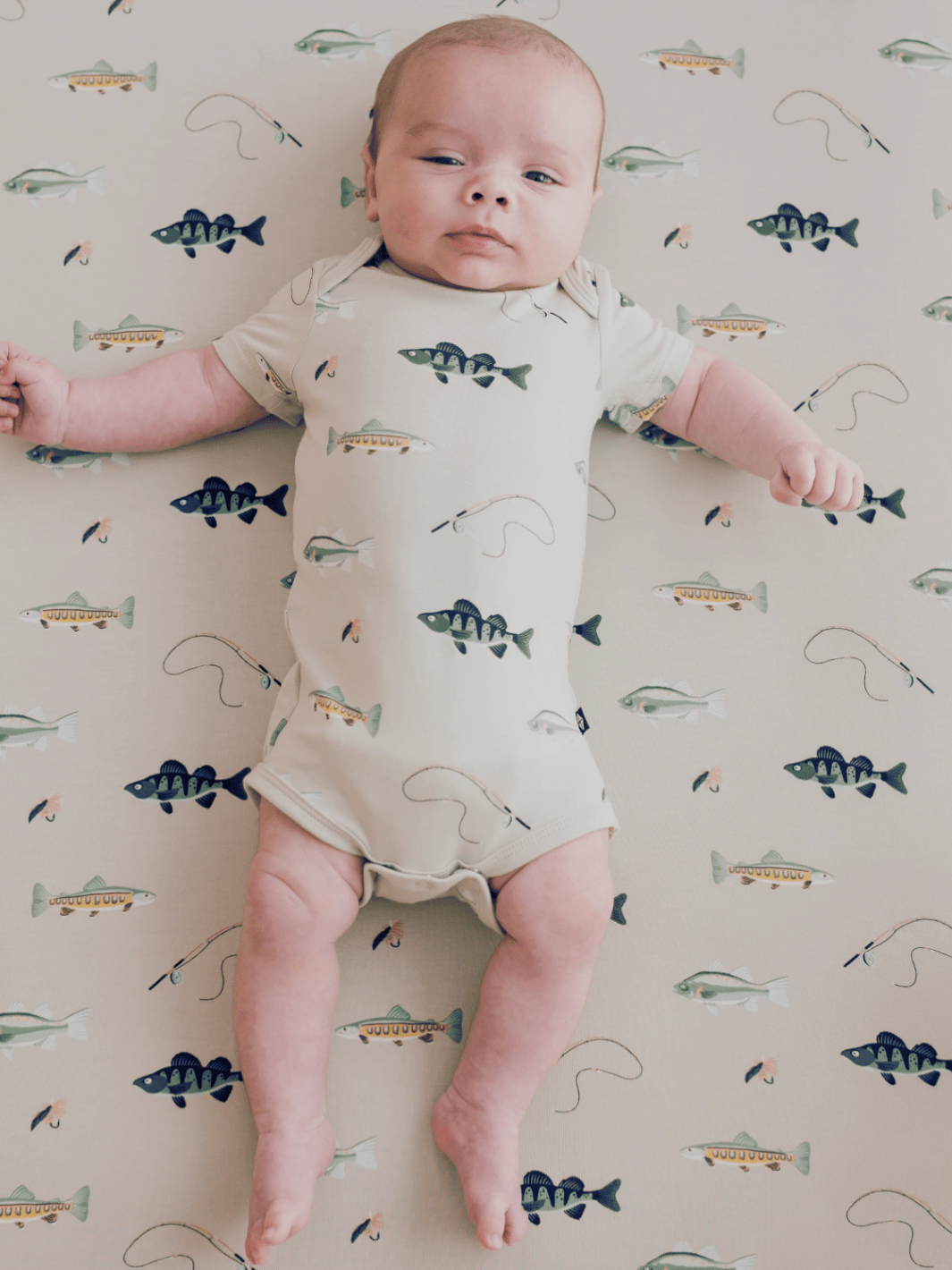 Fishing Bodysuit Onesie - Heyday
