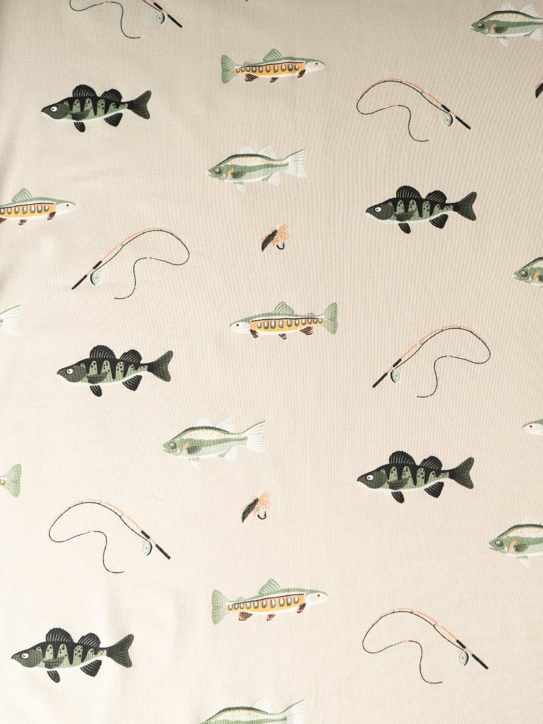 Fishing Swaddle Blanket - Heyday