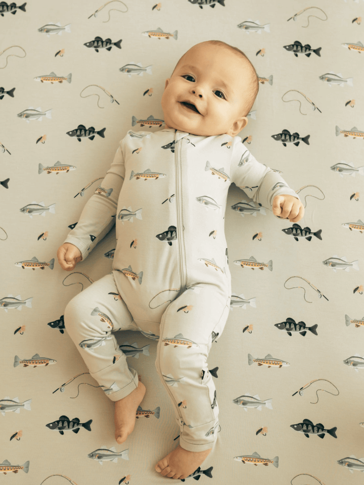 Fishing Zippered Romper - Heyday
