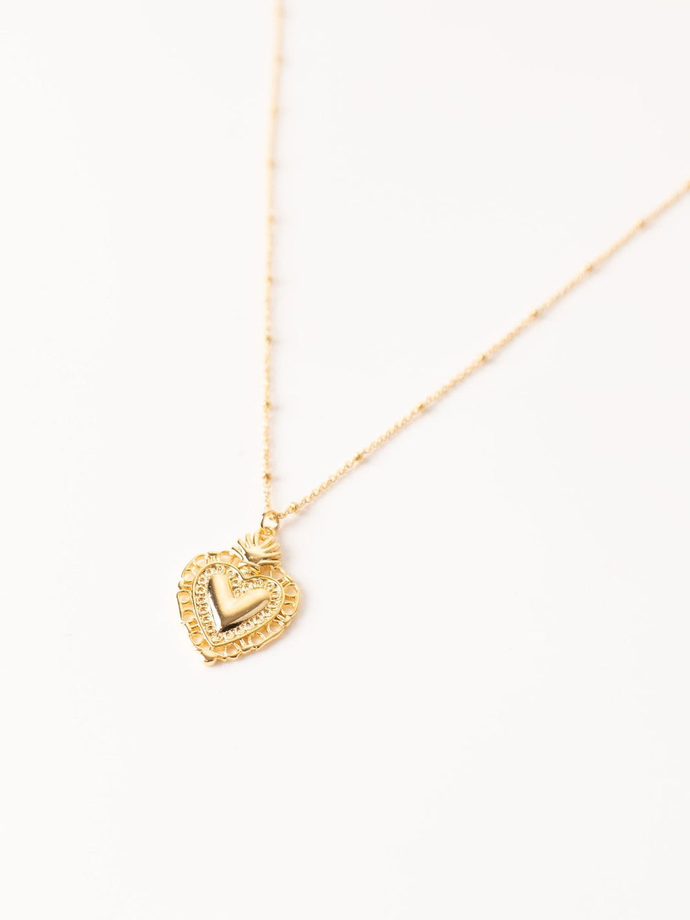 Flame of Love Heart Necklace - Heyday
