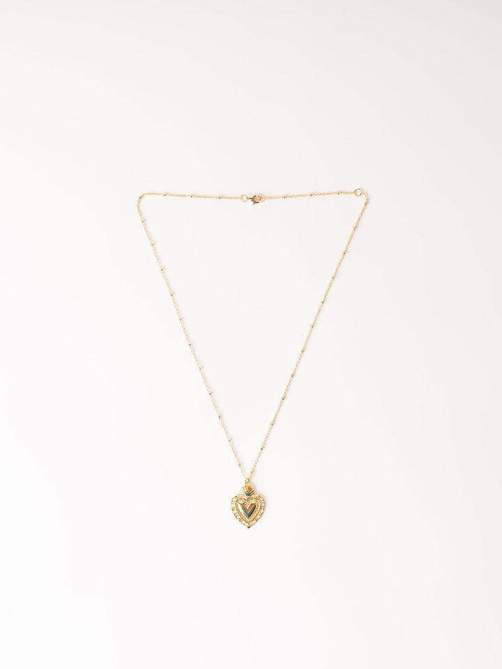 Flame of Love Heart Necklace - Heyday