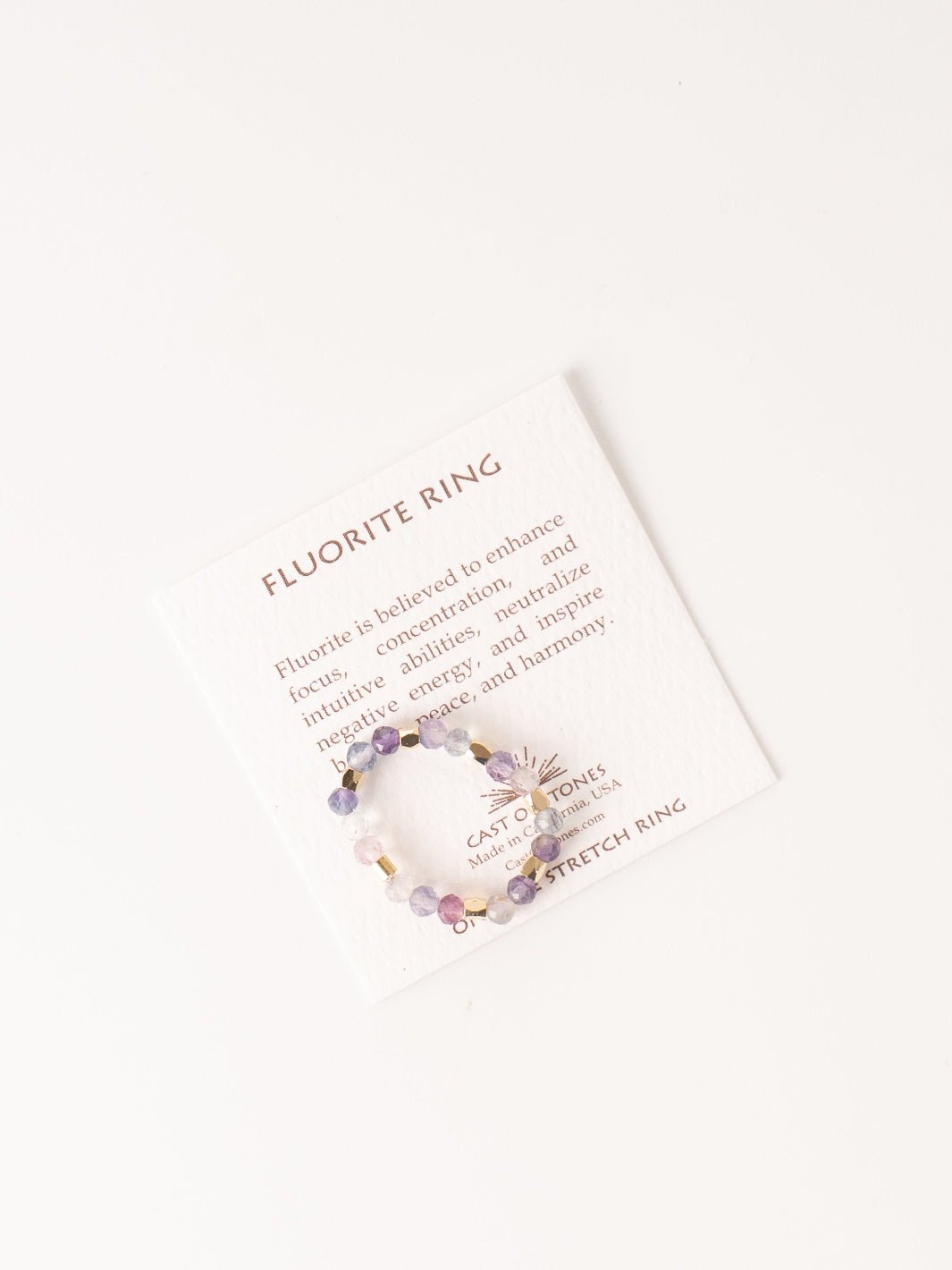 Flourite Stretch Ring - Heyday