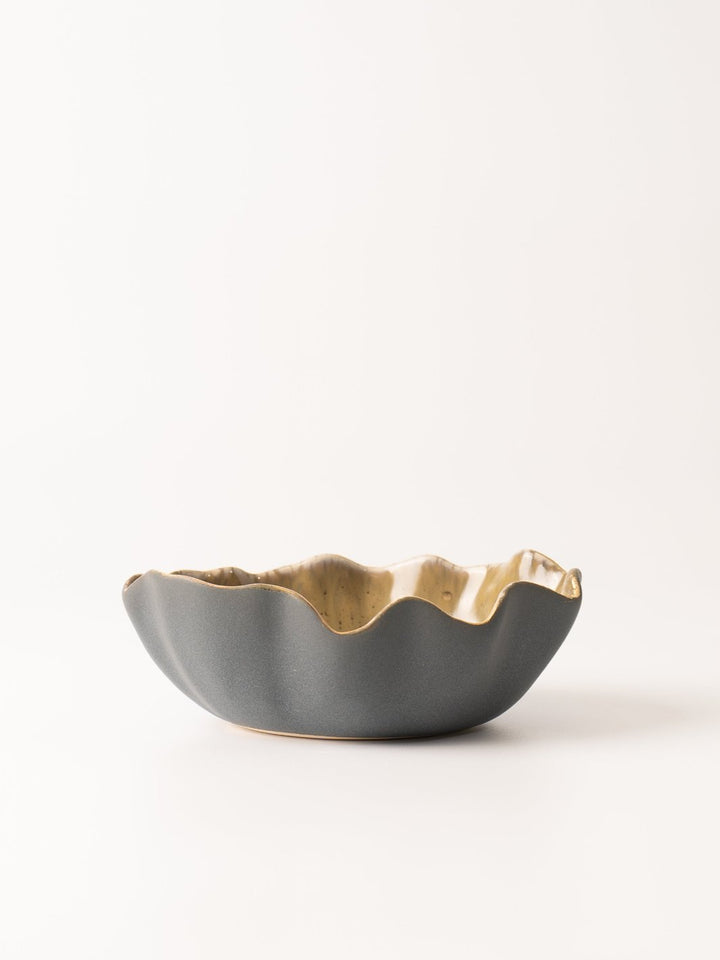 Fluted Stoneware Bowl - Heyday