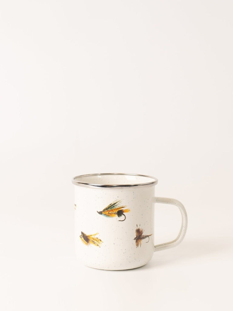 Painted Fish shops enamel ware mugs