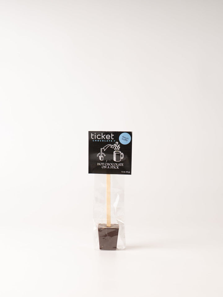 French Truffle Hot Chocolate On A Stick - Heyday