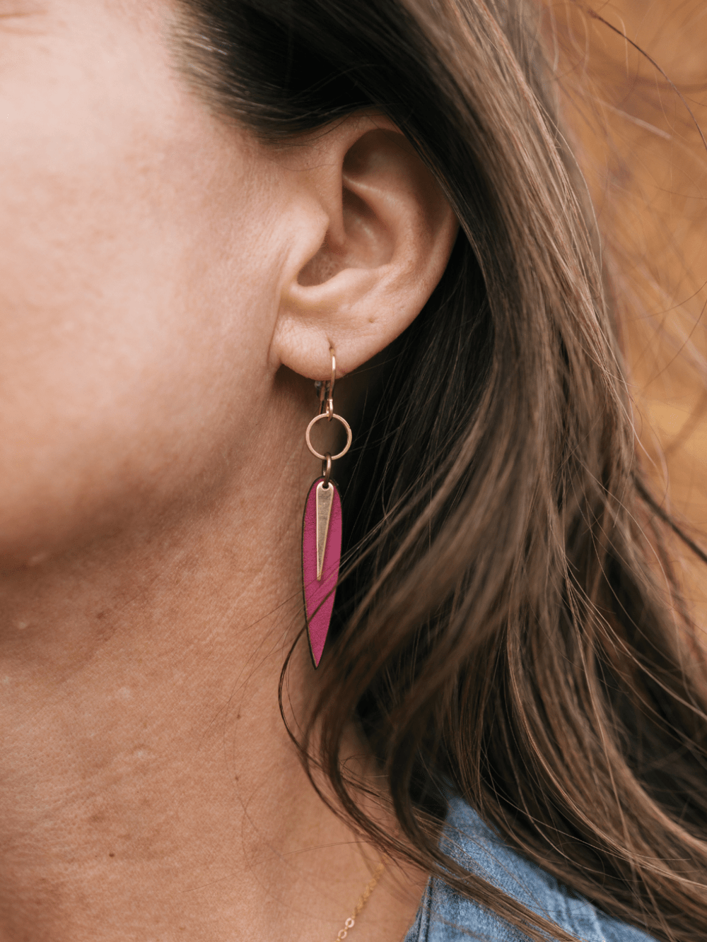Fuchsia Sundown Earrings - Heyday