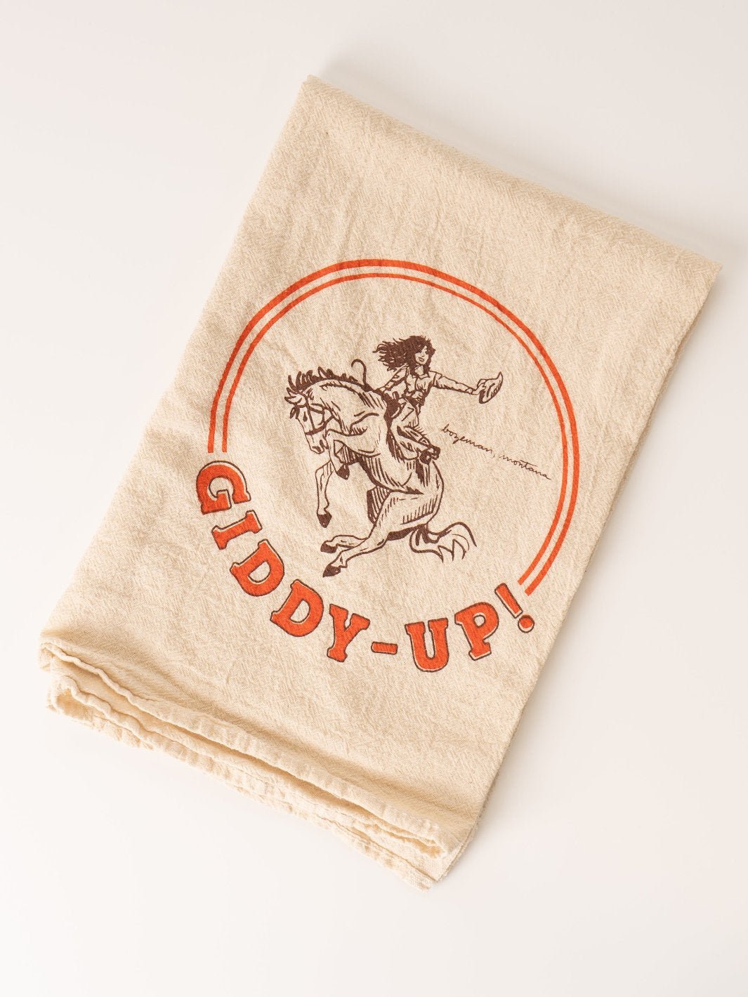 Giddy Up Dishtowel