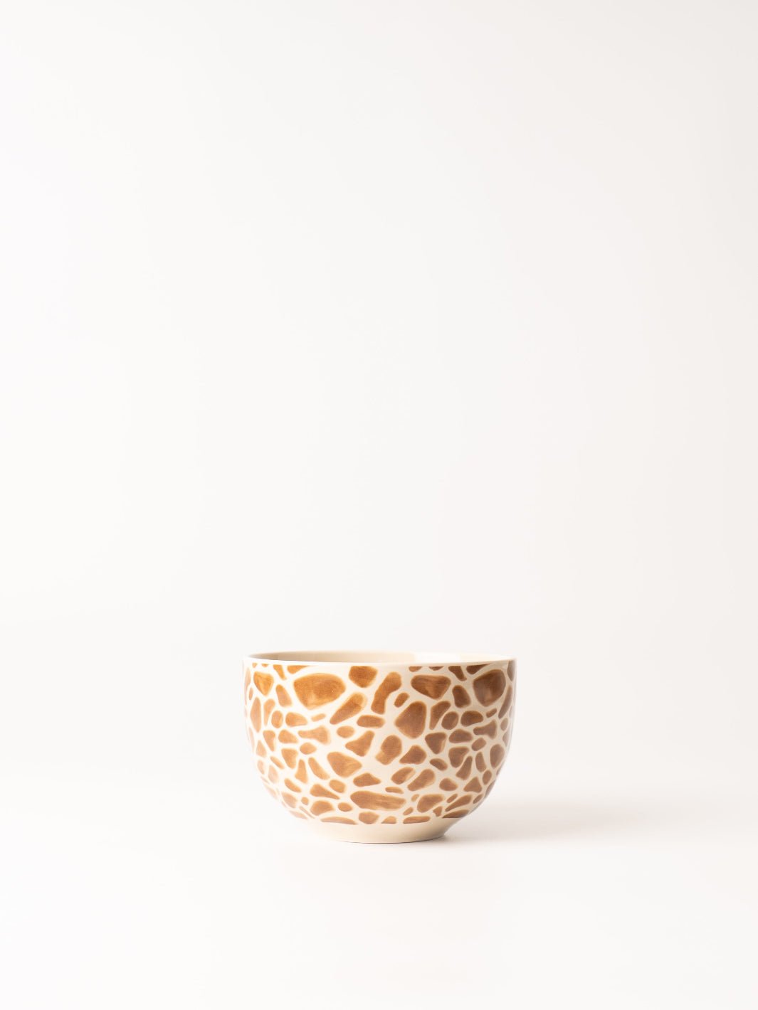 Giraffe Print Stoneware Bowl - Heyday