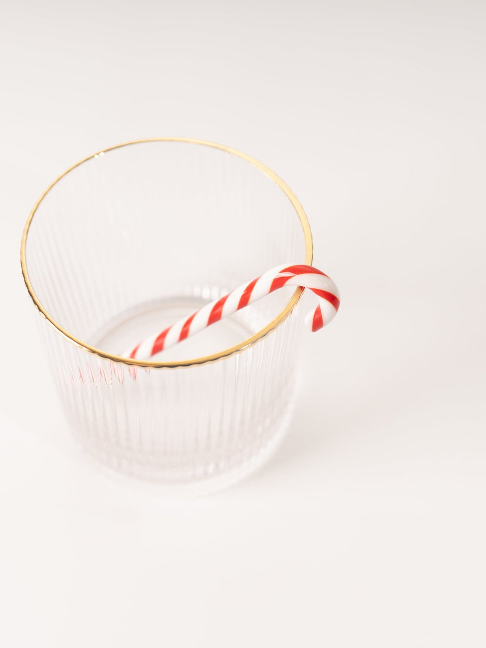 Glass Candy Cane Stir Stick - Heyday