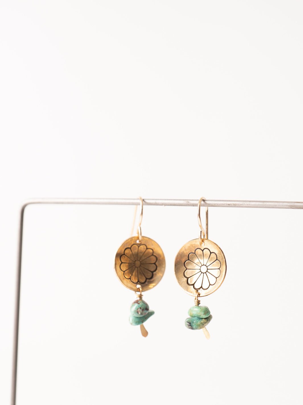 Gold and Turquoise Little Dream Earrings - Heyday