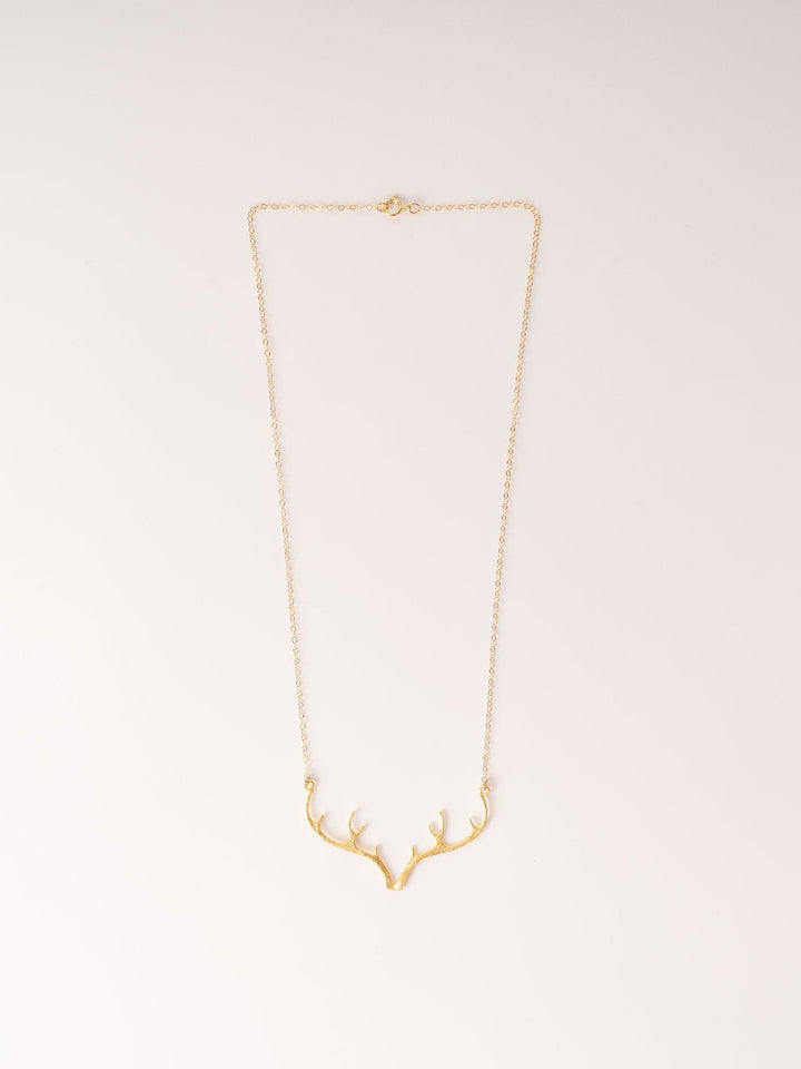 Gold Antler Necklace - Heyday