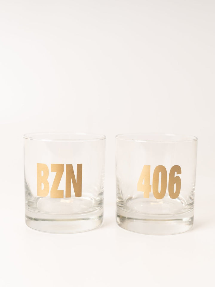 Gold BZN Rocks Glass - Heyday