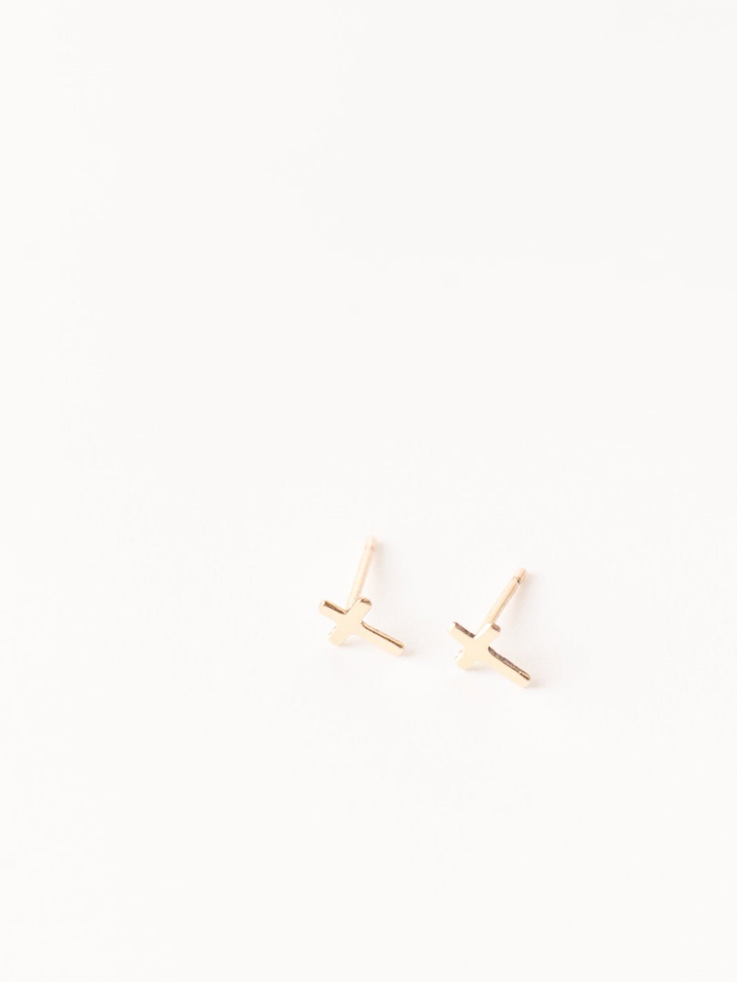 Gold Cross Earrings - Heyday