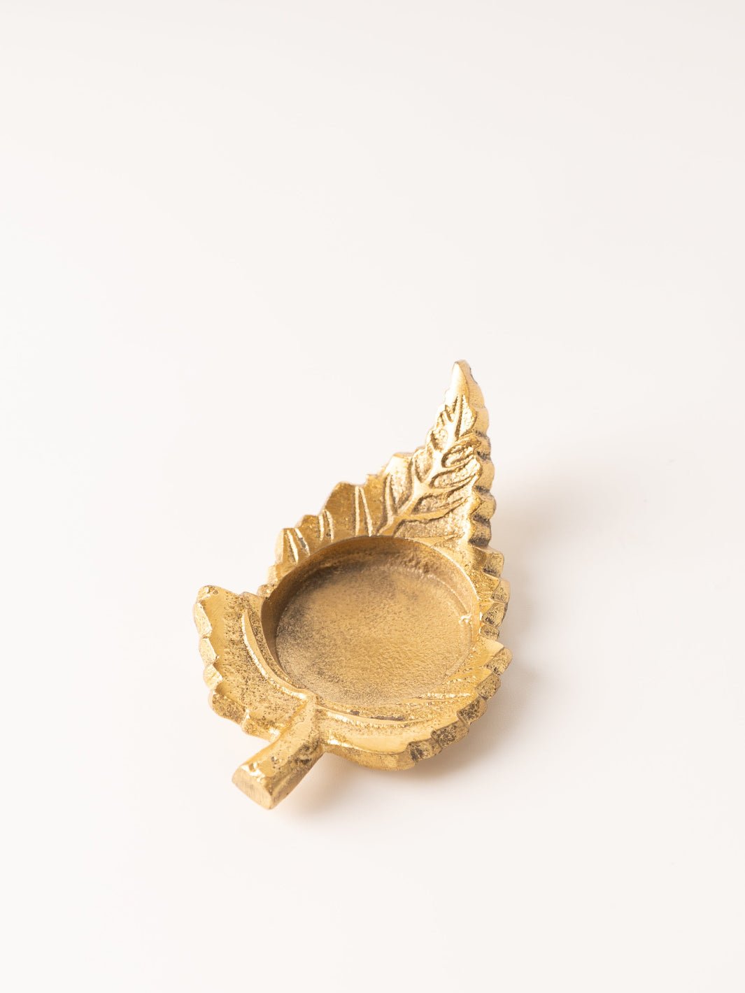 Gold Leaf Tealight Holder - Heyday