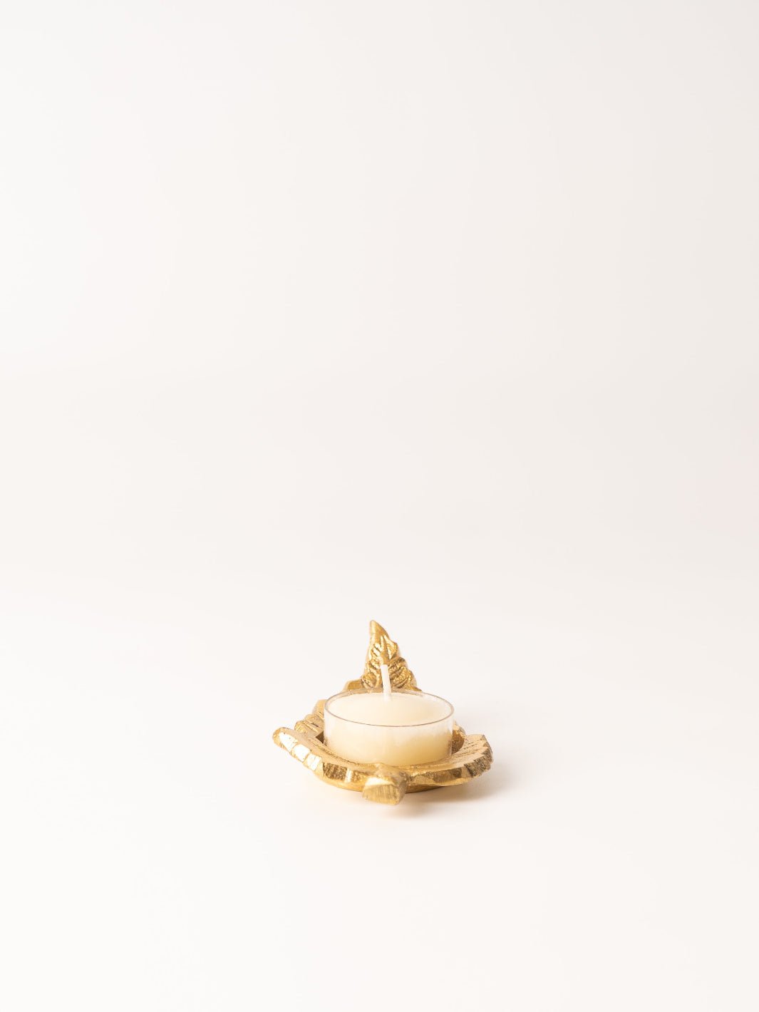 Gold Leaf Tealight Holder - Heyday