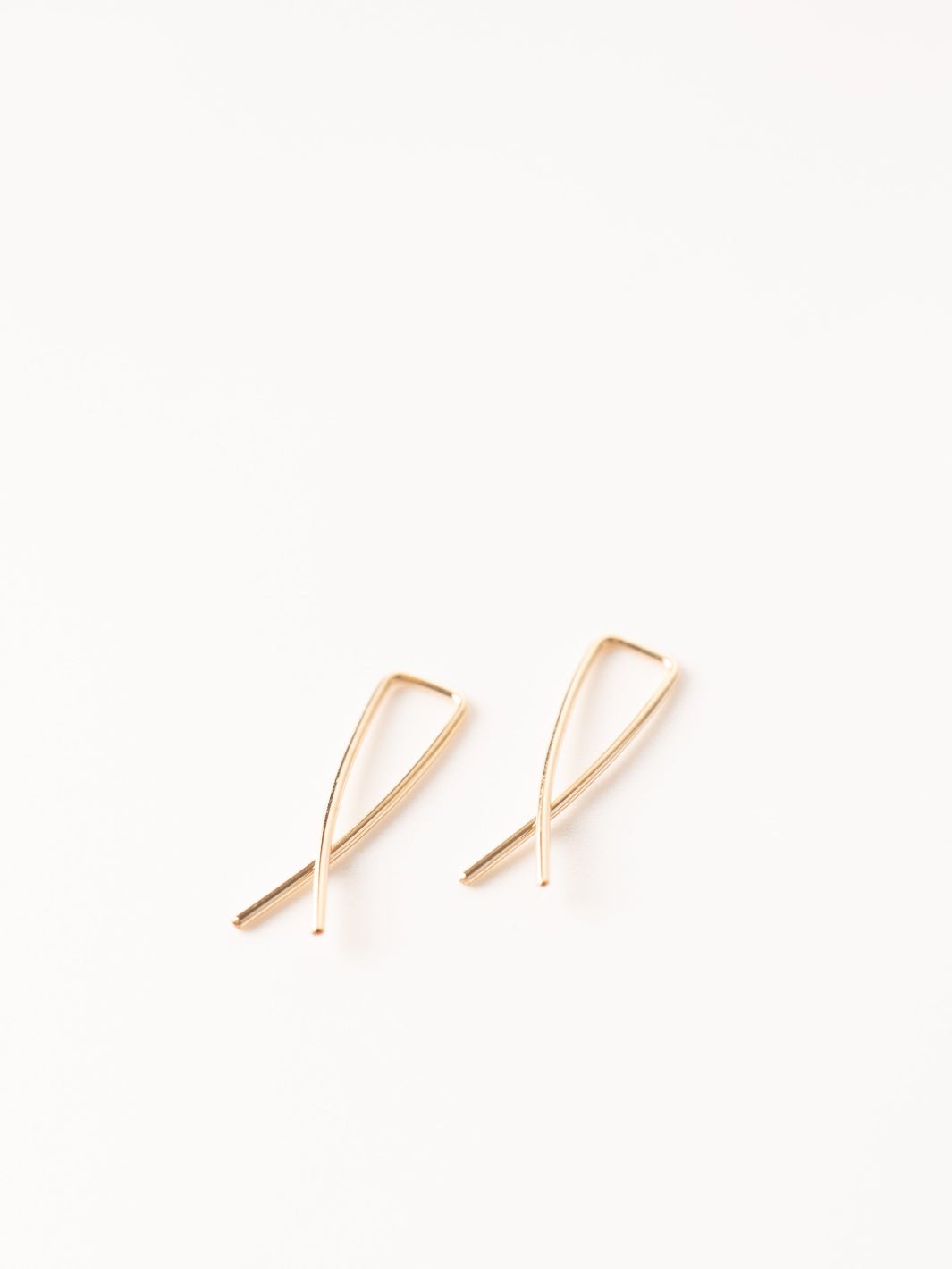 Gold Mini Pescado Earrings - Heyday