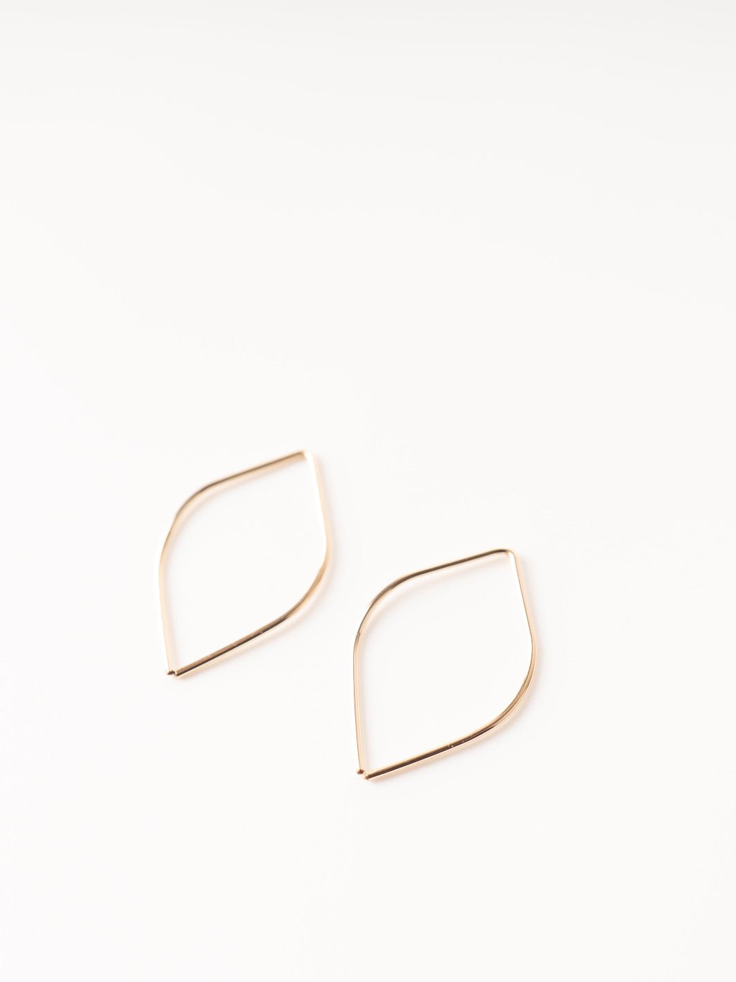 Gold Mini Petal Earrings - Heyday