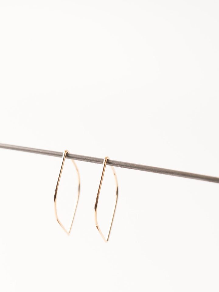 Gold Mini Petal Earrings - Heyday